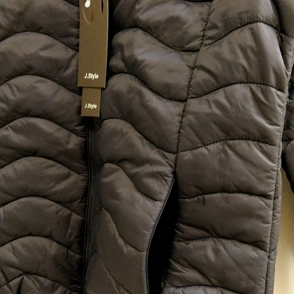 Justyle hoody puffer jacket - NWT - Picture 2 of 10